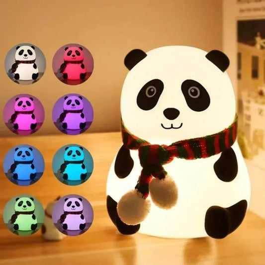 Cute Panda LED Night Lamp – Soft Glow Decorative Light